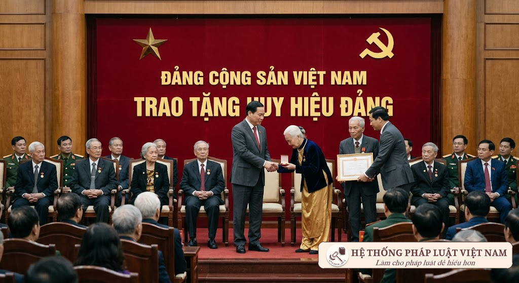 Nhiệm vụ khẩn trước ngày 10/8: Hoàn thành ngay hồ sơ đề nghị xét tặng Huy hiệu từ 80 năm tuổi Đảng trở lên đợt 02/9
