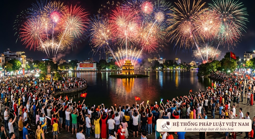 5 Địa Điểm Bắn Pháo Hoa Tại Hà Nội Dịp Quốc Khánh 2/9: Chi Tiết Lịch Bắn Và Quy Định Pháp Lý Cần Biết
