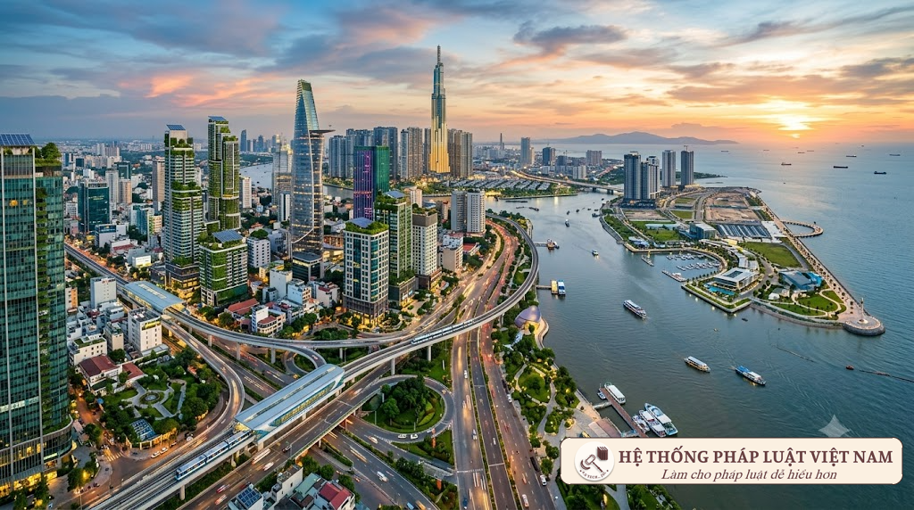 Cú hích thể chế vượt trội: Mở rộng quyền tự quyết cho siêu đô thị và đô thị lấn biển