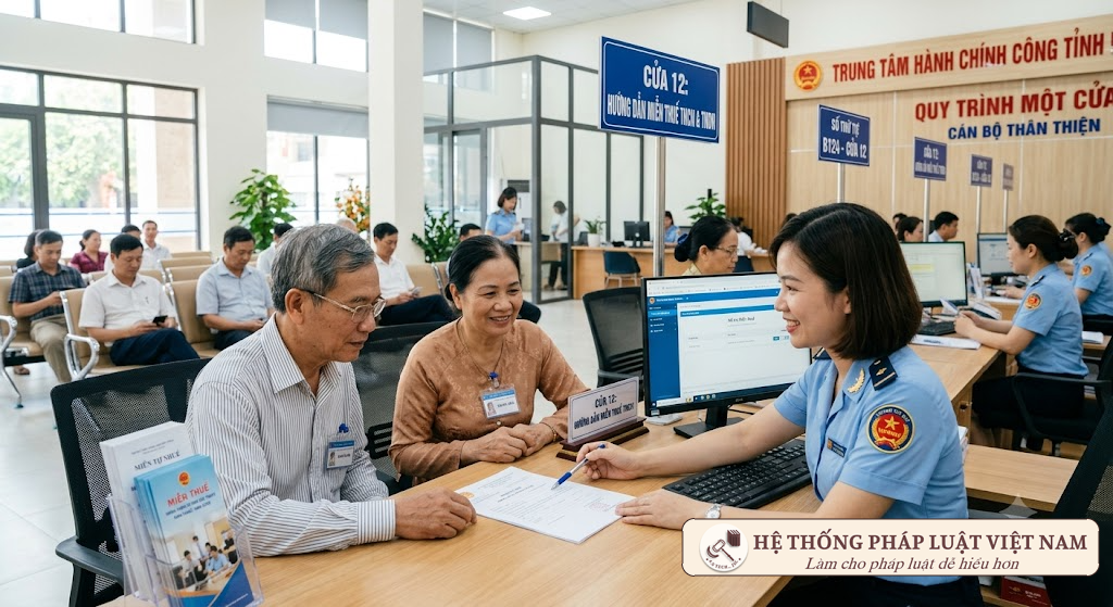 Hướng dẫn kê khai hồ sơ miễn lệ phí trước bạ