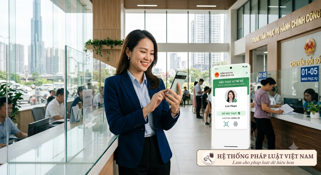 Từ 01/09/2026: Làm thủ tục hành chính có phải nộp lại giấy tờ đã có dữ liệu định danh địa điểm?
