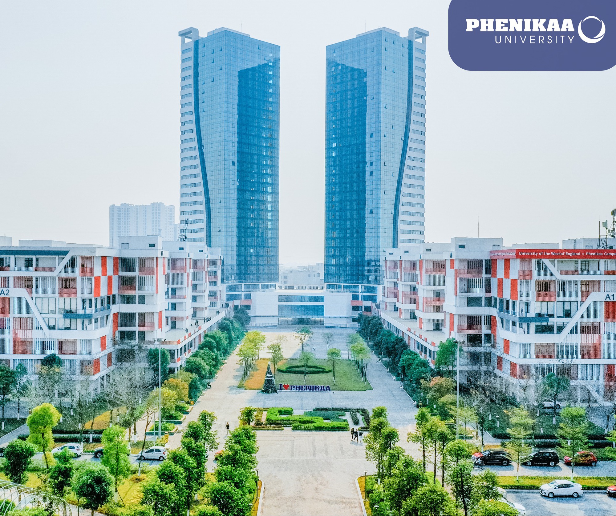 Khuôn viên Đại học Phenikaa Hà Nội