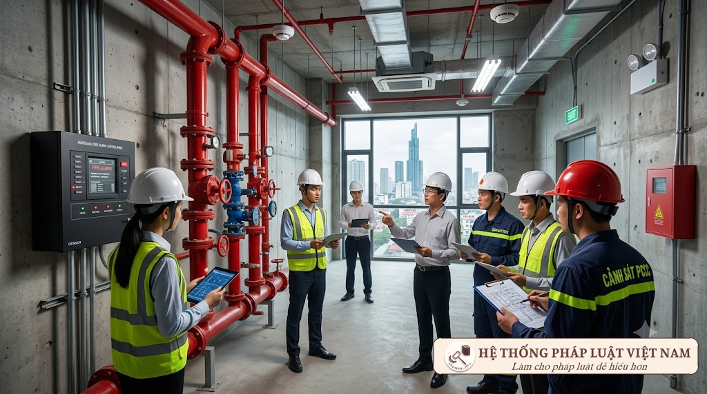 Siết chặt quản lý PCCC: Bắt buộc khai báo dữ liệu hệ thống trước khi vận hành công trình từ 15/9/2026
