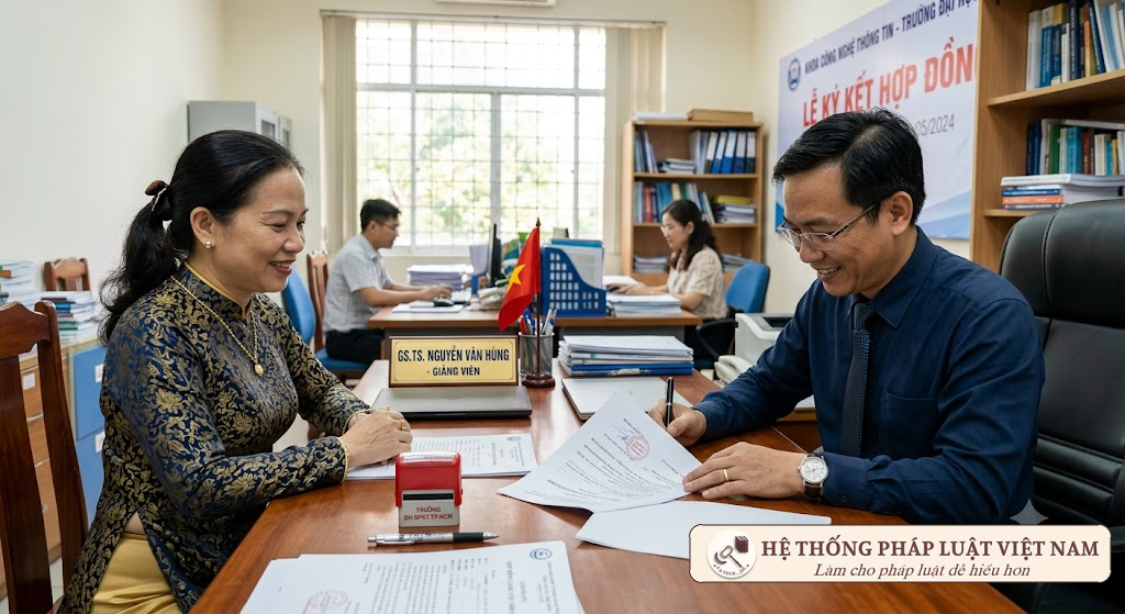 Ký kết hợp đồng thỉnh giảng theo quy định mới Nhà giáo ký hợp đồng thỉnh giảng