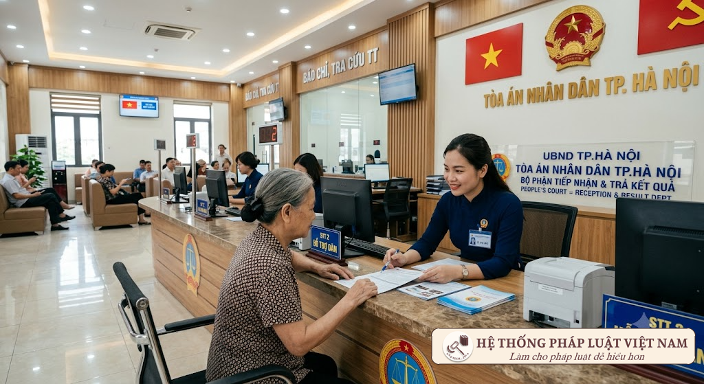 Cơ quan Tòa án nâng cao tính công khai minh bạch thông tin