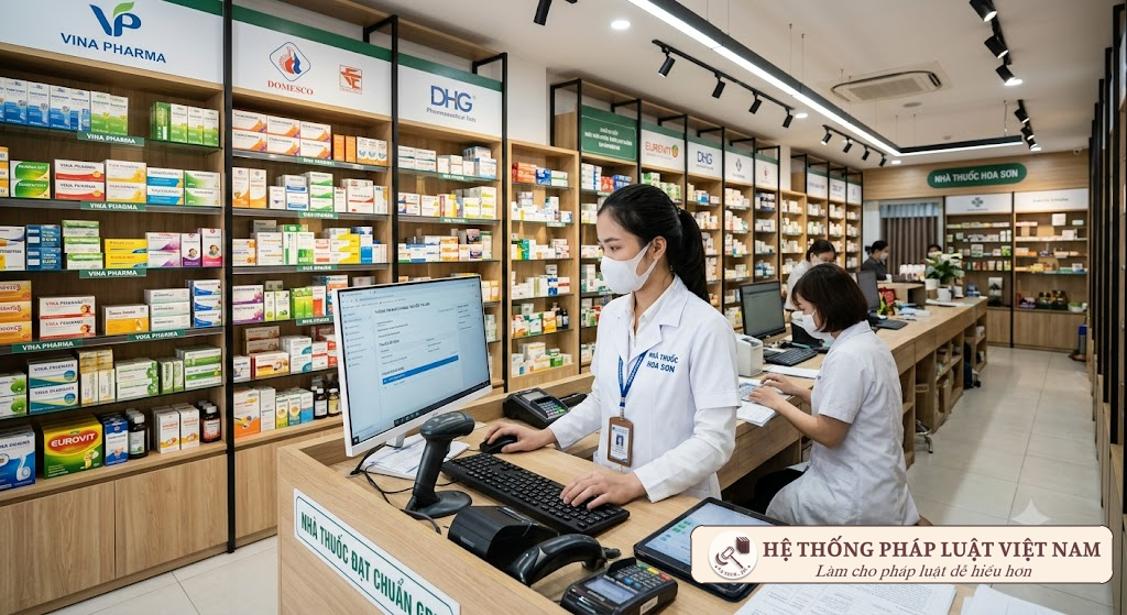 Cơ sở kinh doanh dược 'chạy đua' với thời hạn 04/10/2026: Bắt buộc liên thông dữ liệu trên Hệ thống quốc gia