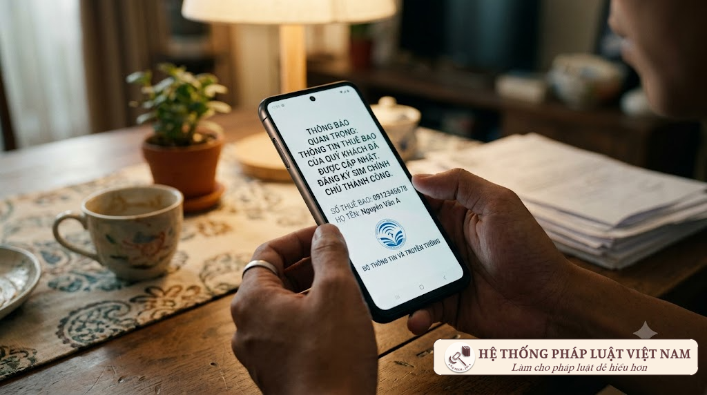 Hướng dẫn kiểm tra và chuẩn hóa số điện thoại chính chủ để tránh bị khóa VNeID