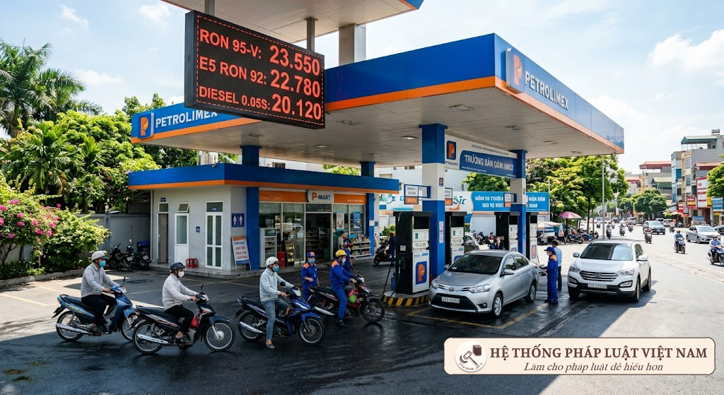 Giá xăng dầu biến động trái chiều từ 15h00 ngày 03/09/2026: Xăng tăng mạnh, dầu quay đầu giảm sâu