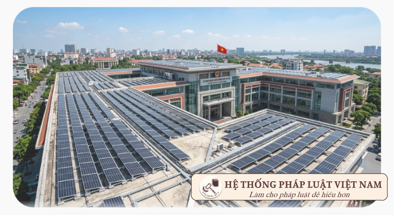 Bộ Công Thương Siết Tiến Độ Lắp Điện Mặt Trời Mái Nhà Công Sở Trước 31/3/2027
