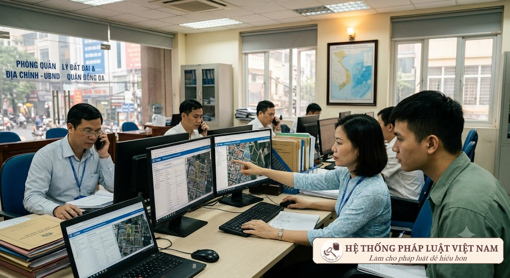 Ứng dụng công nghệ thông tin trong vận hành hệ thống dữ liệu đất đai tại cơ sở