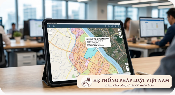 Mã định danh thửa đất 12 ký tự GeoHash