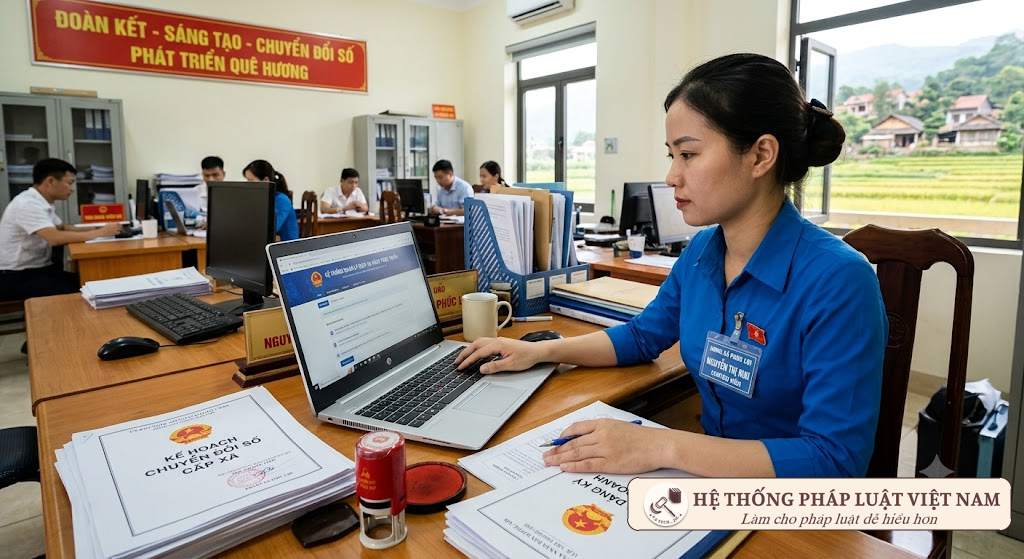 Công chức cấp xã hưởng hỗ trợ chuyển đổi số: Cần đáp ứng những điều kiện khắt khe nào từ 05/12/2026?
