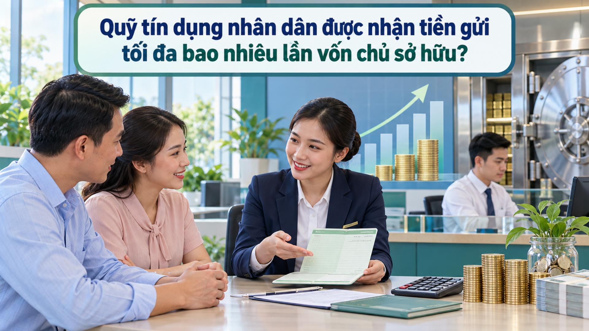 Quỹ tín dụng nhân dân nhận tiền gửi vượt 20 lần vốn chủ sở hữu có bị vi phạm pháp luật từ 01/11/2026?
