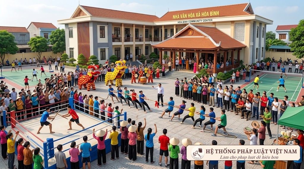 Sinh hoạt văn hóa cộng đồng cơ sở Hoạt động sinh hoạt văn hóa tại thôn làng tổ dân phố
