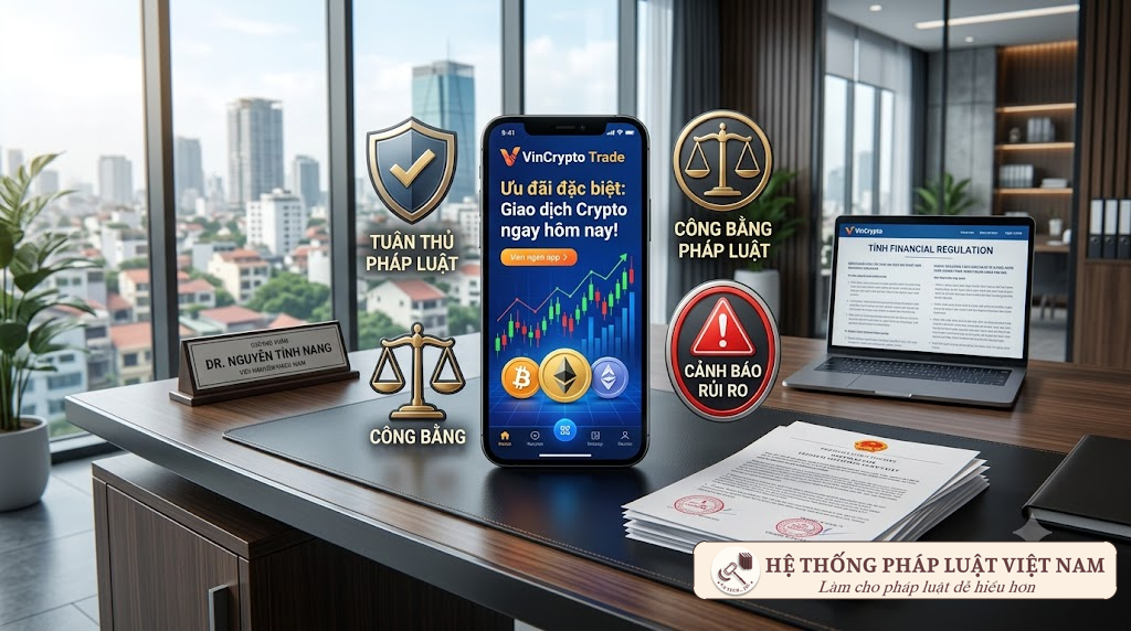 Buộc hủy bỏ và cải chính thông tin tiếp thị tài sản mã hóa không phép