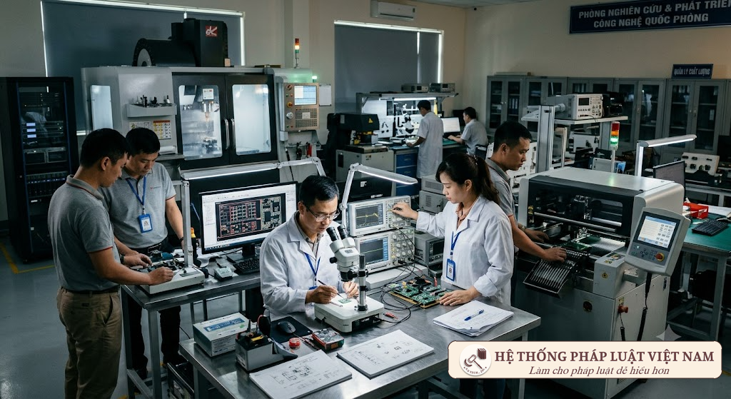 Công nghiệp quốc phòng áp dụng danh mục ngành khoa học và công nghệ 4 cấp: Tiêu chuẩn xét duyệt tổng công trình sư từ 19/11/2026
