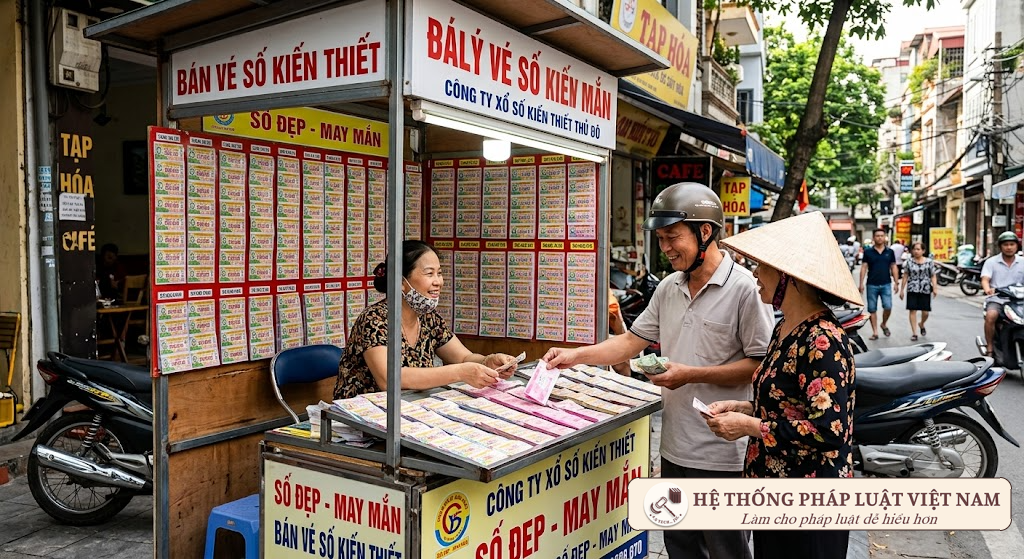 Các đại lý xổ số cần lưu ý không bán vé cho người dưới 18 tuổi để tránh bị phạt nặng