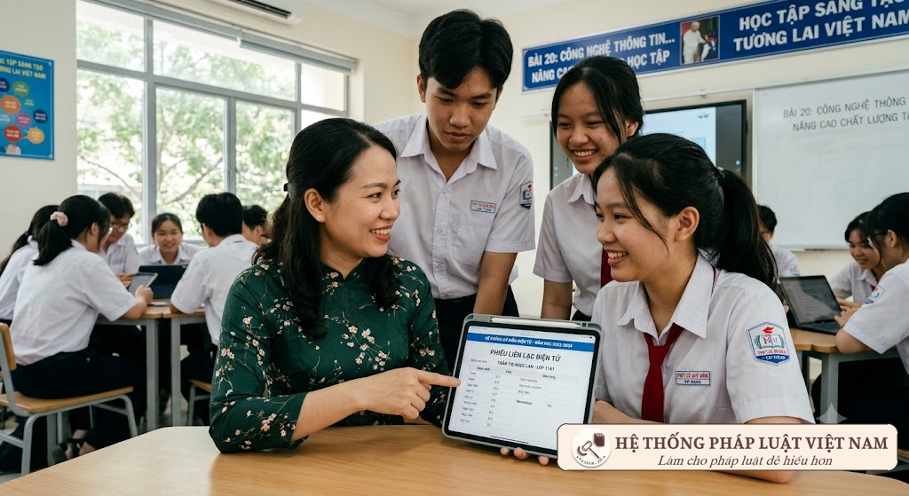 
            Chính thức triển khai Học bạ số từ ngày 08/10/2026: Học sinh có 01 mã hồ sơ duy nhất, chấm dứt hoàn toàn học bạ giấy?
      