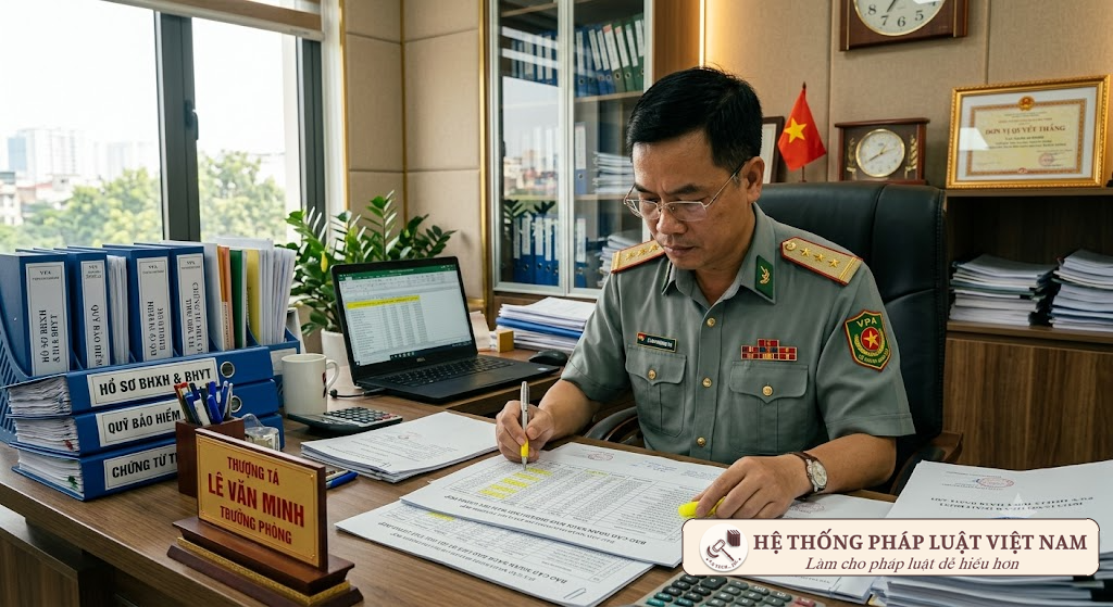 Đơn vị quân đội lập dự toán thu, chi bảo hiểm thế nào để không bị chậm hạn chót trước ngày 25/5 hằng năm?
