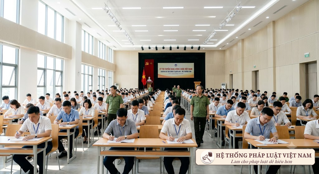 Thi tuyển công chức ngành Kiểm sát nhân dân