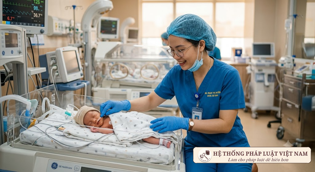 Mức Phụ Cấp Ưu Đãi Nghề 70% Cho Nhân Viên Y Tế Chăm Sóc Trẻ Sơ Sinh Theo Nghị Định 350/2026/NĐ-CP
