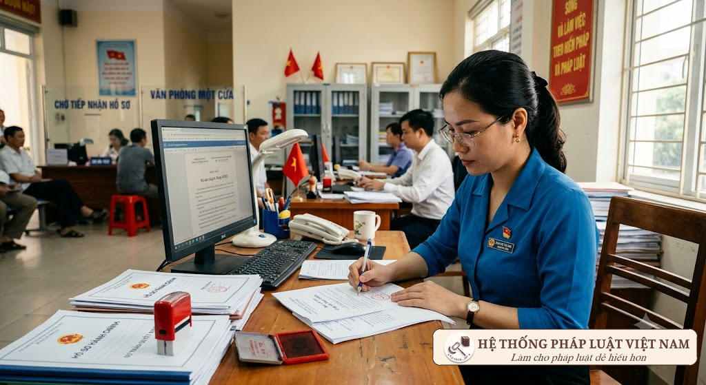 Cách tính phụ cấp công vụ của cán bộ, công chức cấp xã theo Nghị định 381/2026/NĐ-CP mới nhất: Bạn thuộc nhóm hưởng 55% hay 25%?
