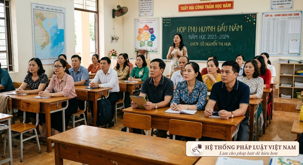 Ban đại diện cha mẹ học sinh có được vận động tiền sửa lớp, mua điều hòa? Quy định mới nhất từ Thông tư 81/2026/TT-BGDĐT
