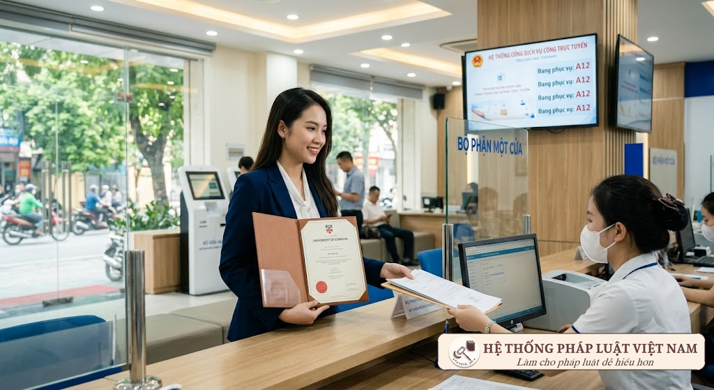 Công nhận văn bằng nước ngoài tại Việt Nam: Toàn bộ điều kiện, thủ tục online và thẩm quyền mới nhất theo Thông tư 65/2026/TT-BGDĐT
