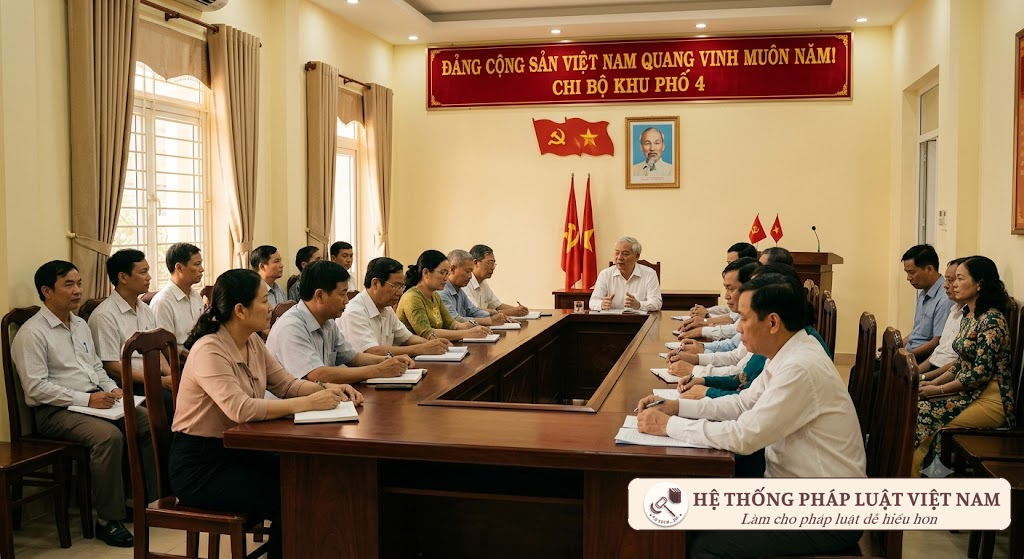 Đảng viên điều trị bệnh dài ngày, công tác xa có phải sinh hoạt nơi cư trú? Điểm mới tại Quy định 221-QĐ/TW
