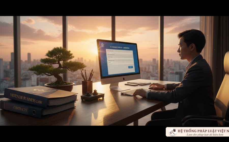 Công ty hợp danh: Đừng quên 'lịch hẹn' báo cáo website TMĐT trước ngày 15/01 hàng năm!