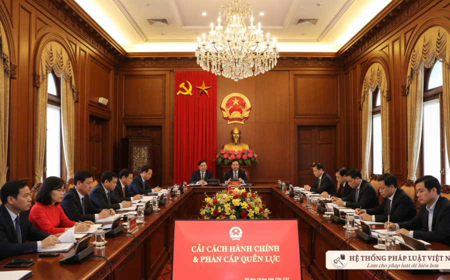 "Chạy đua" nước rút: Địa phương phải báo cáo gấp về phân cấp, phân quyền trước 16h ngày 03/10