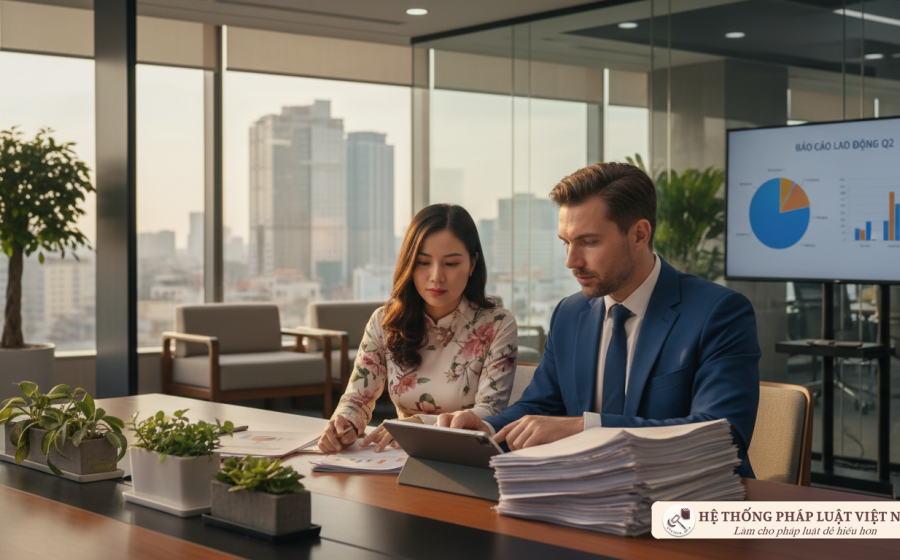 Doanh nghiệp nước ngoài: Đừng để lỡ hạn báo cáo lao động 15/12!