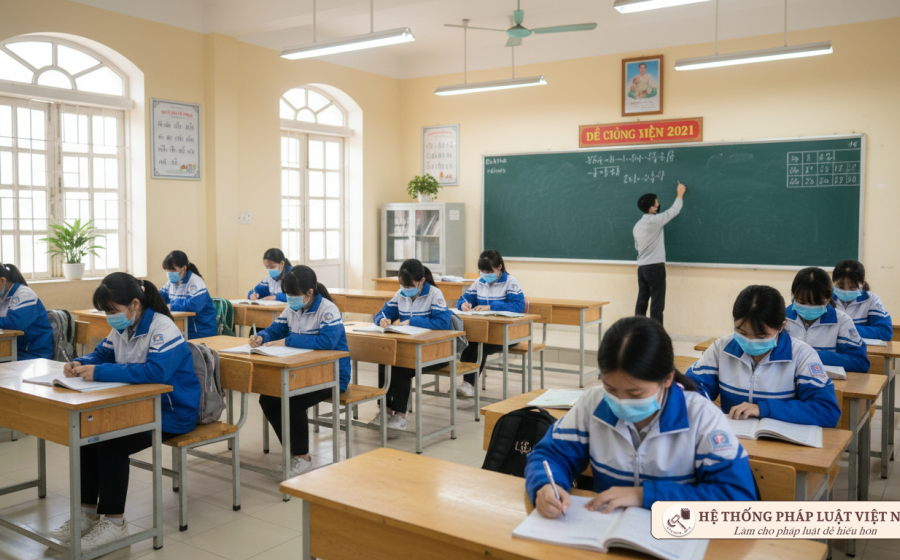 Hà Nội: Học sinh THPT chính thức trở lại trường từ 06/12, vùng dịch cấp độ 3 và 4 vẫn phải học online?