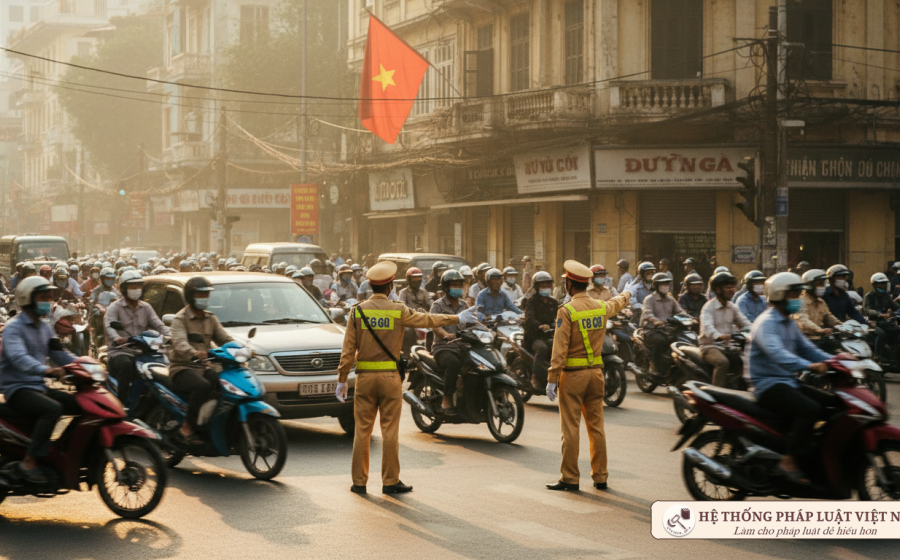 CSGT không được dừng xe chỉ để kiểm tra lỗi 'xe không chính chủ' từ 15/04/2013