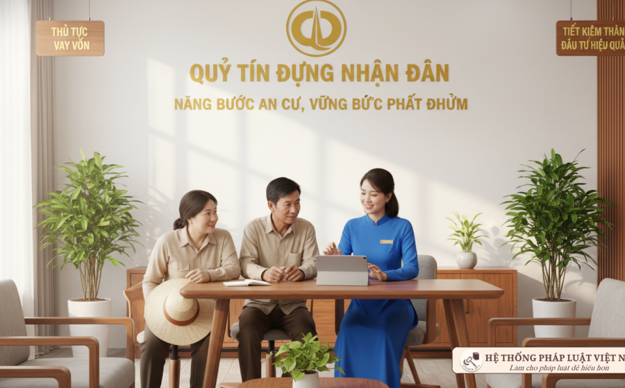 Vay vốn tại Quỹ tín dụng nhân dân: Hạn mức tối đa 100 triệu đồng từ 15/6/2018