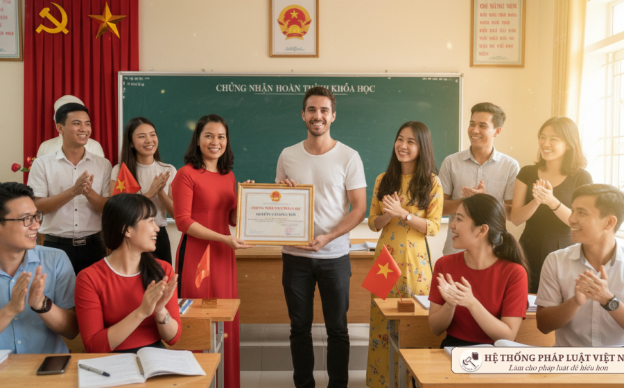 Chính thức ban hành mẫu Chứng chỉ tiếng Việt mới dành cho người nước ngoài từ tháng 4/2019