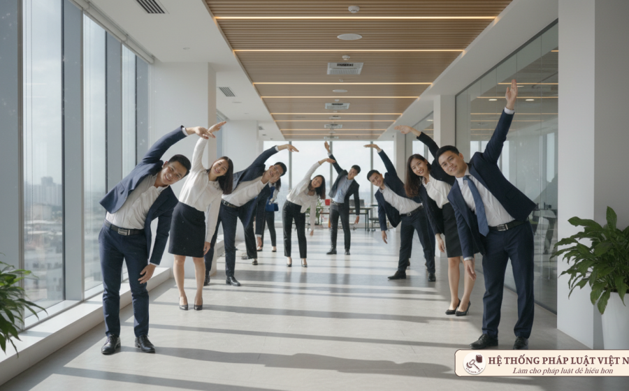 Bắt buộc tập thể dục giữa giờ 2 lần mỗi ngày: Quy định mới áp dụng cho công chức ngành Văn hóa từ 12/3/2019