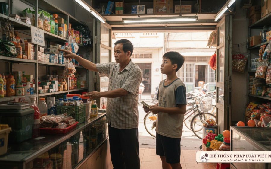 Sai con đi mua thuốc lá: Cha mẹ coi chừng bị phạt nặng từ 15/11/2020