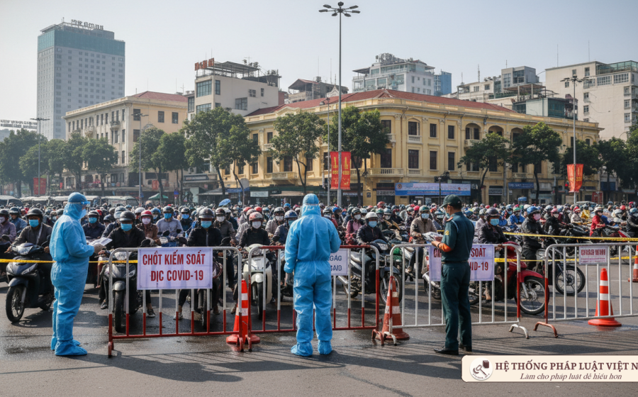 TP.HCM: Những đối tượng nào được ưu tiên qua chốt kiểm soát mà không cần Giấy đi đường từ 23/8/2021?
