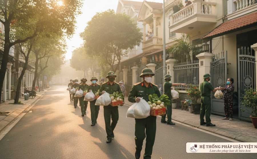 TP.HCM siết chặt giãn cách: Toàn bộ người dân được 'đi chợ hộ' từ ngày 23/8/2021