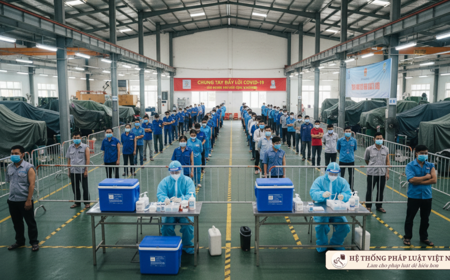 TP.HCM "tổng tấn công" dịch bệnh: Phấn đấu tiêm vắc xin cho 100% công nhân và bao phủ 70% dân số trước ngày 15/9/2021