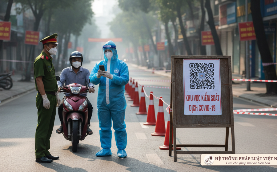 Hà Nội siết chặt kiểm soát: Bắt buộc quét mã QR tại mọi chốt kiểm dịch từ ngày 12/8/2021