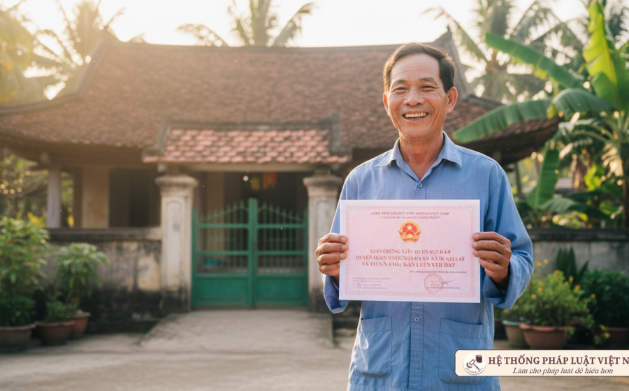 Thay đổi mang tính bước ngoặt: Thêm 2 trường hợp được cấp Sổ đỏ mới khi đăng ký biến động từ 01/9/2021