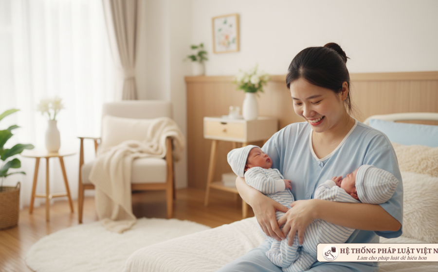 Quyền lợi thai sản khi sinh đôi: Những thay đổi mang tính nhân văn từ 01/9/2021