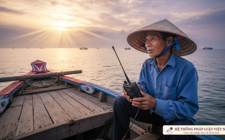 Tin vui cho ngư dân: Miễn phí sử dụng tần số vô tuyến điện cho tàu cá từ 01/5/2022