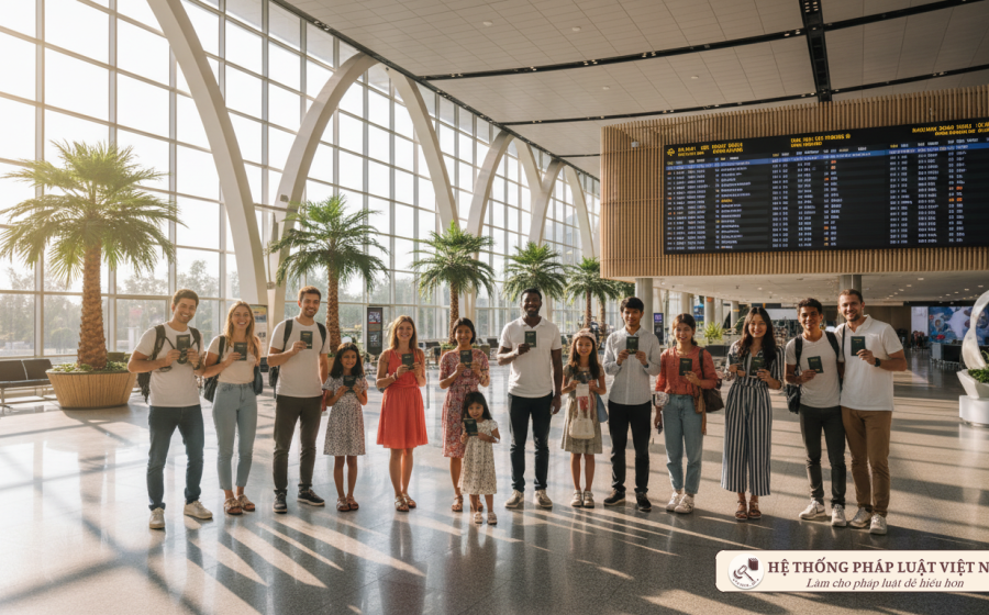 Việt Nam 'mở cửa' bầu trời: Cấp visa điện tử cho công dân toàn cầu từ 15/8/2023