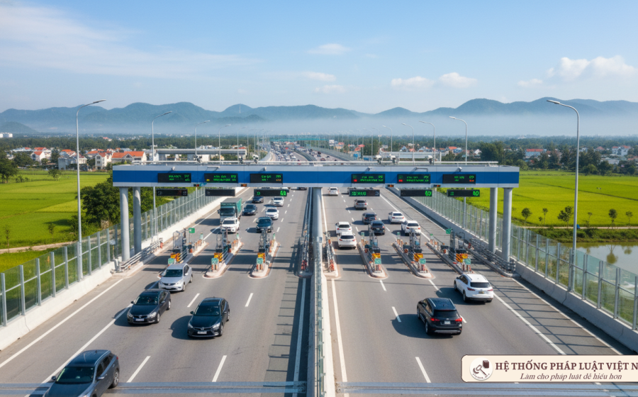 Mới nhất: 5 nhóm xe phải nộp phí cao tốc và những trường hợp được miễn phí từ 10/10/2024