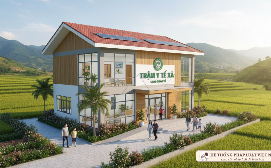 Trạm Y tế xã hiện đại tại Việt Nam