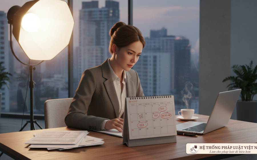 Lịch nộp báo cáo doanh nghiệp tháng 12/2025