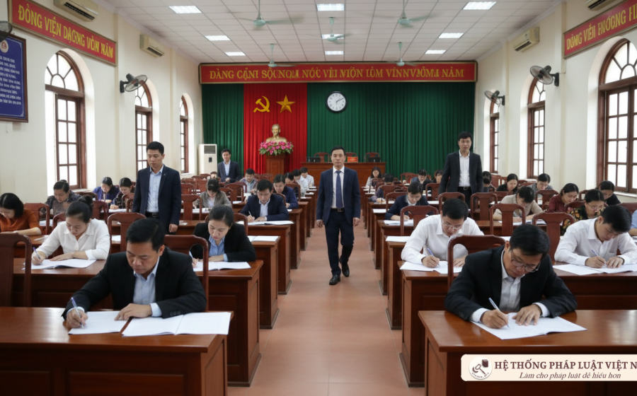 Cảnh báo: 3 lỗi 'tử thần' khiến thí sinh bị đình chỉ thi công chức từ 10/12/2025